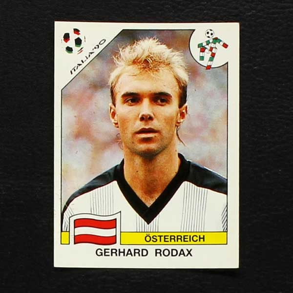 Italia 90 Nr. 074 Panini Sticker Gerhard Rodax