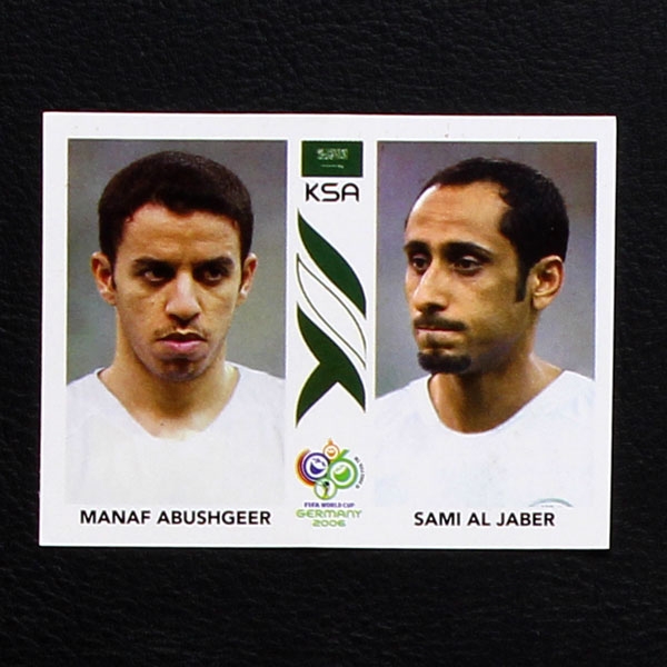 Germany 2006 Nr. 595 Panini Sticker Abushgeer - Al Jaber