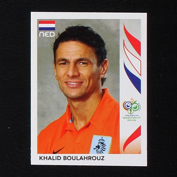 Germany 2006 Nr. 229 Panini Sticker Boulahrouz