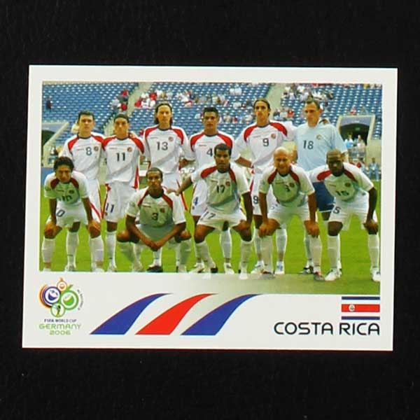 Germany 2006 Nr. 036 Panini Sticker Costa Rica Team