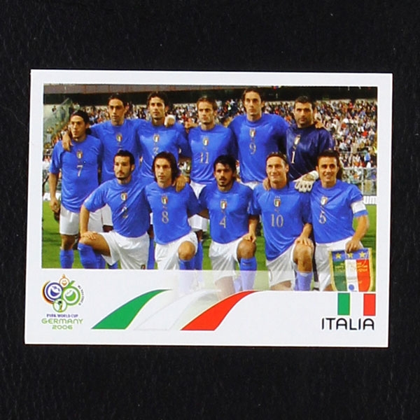 Germany 2006 Nr. 321 Panini Sticker Italia Team