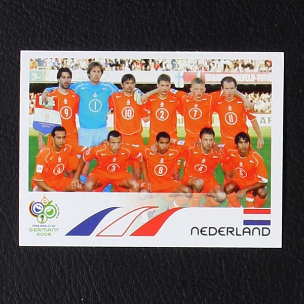 Germany 2006 Nr. 226 Panini Sticker Nederland Team