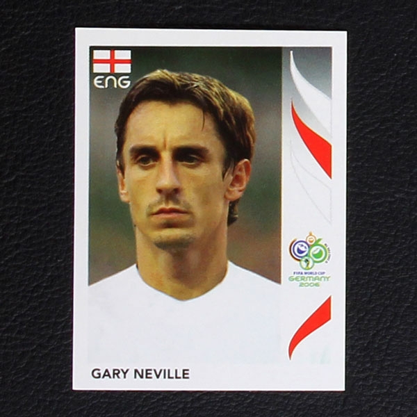 Germany 2006 Nr. 101 Panini Sticker Neville