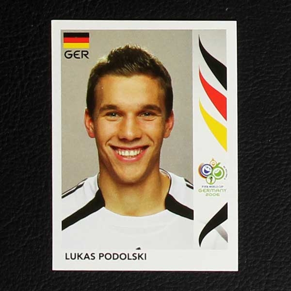 Germany 2006 Nr. 035 Panini Sticker Podolski