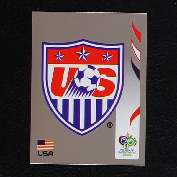 Germany 2006 Nr. 341 Panini Sticker Sticker USA Wappen