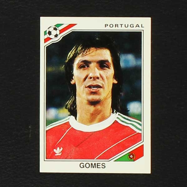 Mexico 86 No. 396 Panini sticker Gomes