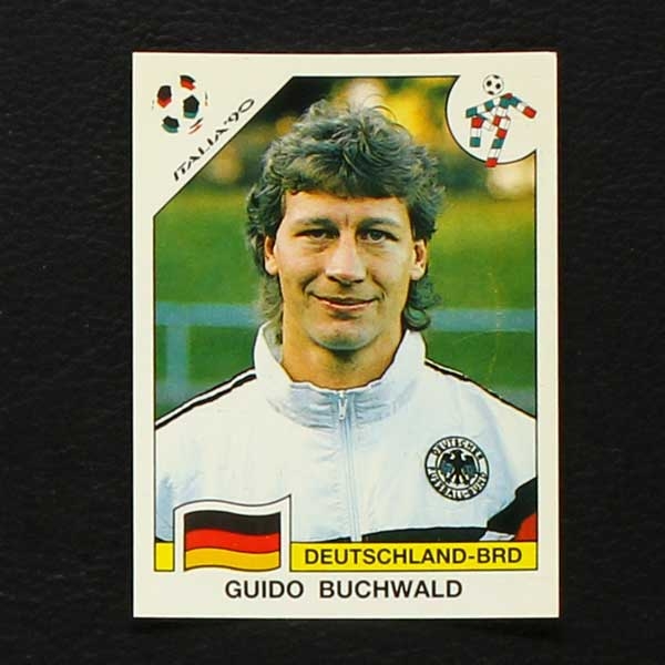 Italia 90 Nr. 255 Panini Sticker Guido Buchwald