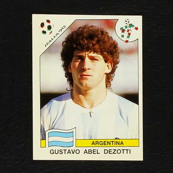 Italia 90 Nr. 131 Panini Sticker Gustavo Abel Dezotti