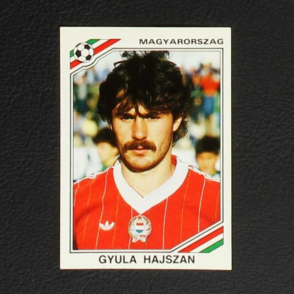 Mexico 86 Nr. 212 Panini Sticker Gyula Hajszan