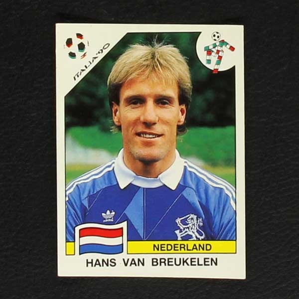 Italia 90 Nr. 402 Panini Sticker Hans Van Breukelen