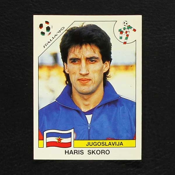 Italia 90 Nr. 285 Panini Sticker Haris Skoro