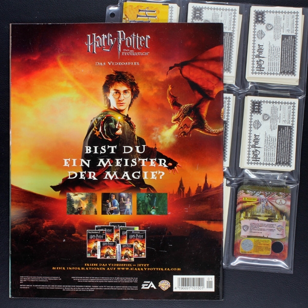 Harry Potter Feuerkelch Panini sticker album- Sticker-Worldwide