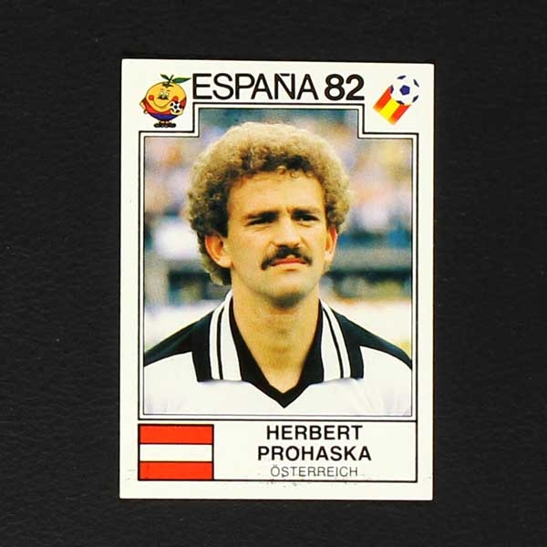 Espana 82 Nr. 139 Panini Sticker Herbert Prohaska