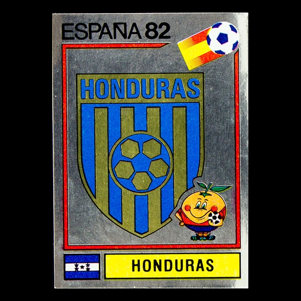 Espana 82 No. 346 Panini sticker Honduras badge