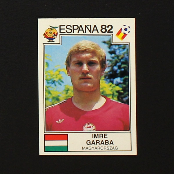 Espana 82 Nr. 189 Panini Sticker Imre Garaba