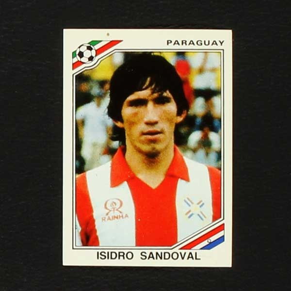 Mexico 86 Nr. 154 Panini Sticker Isidro Sandoval