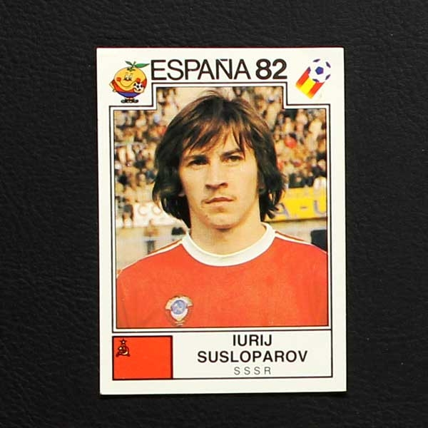 Espana 82 Nr. 390 Panini Sticker Iurij Susloparov