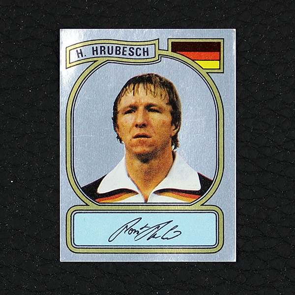 H. Hrubesch Panini Sticker - Fußball 81