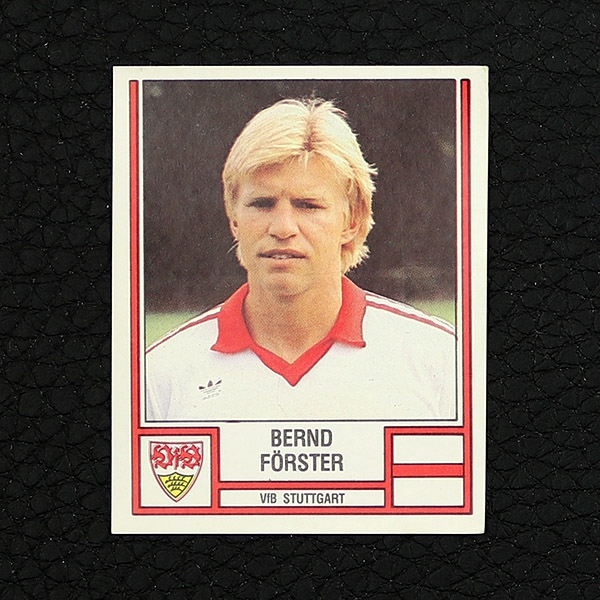 Bernd Förster Panini Sticker No. 336 - Fußball 82