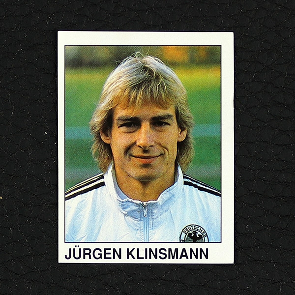 Jürgen Klinsmann Panini Sticker Nr. 408 - Fußball 91