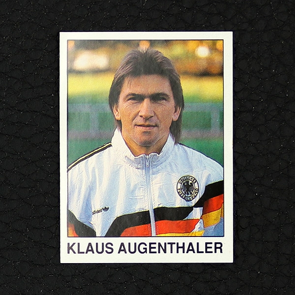 Klaus Augenthaler Panini Sticker No. 409 - Fußball 91