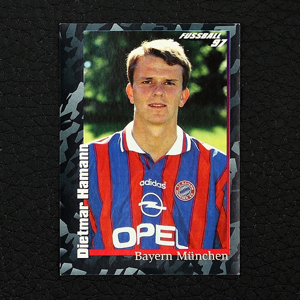 Dieter Hamann Panini Sticker Nr. 37 - Fußball 97