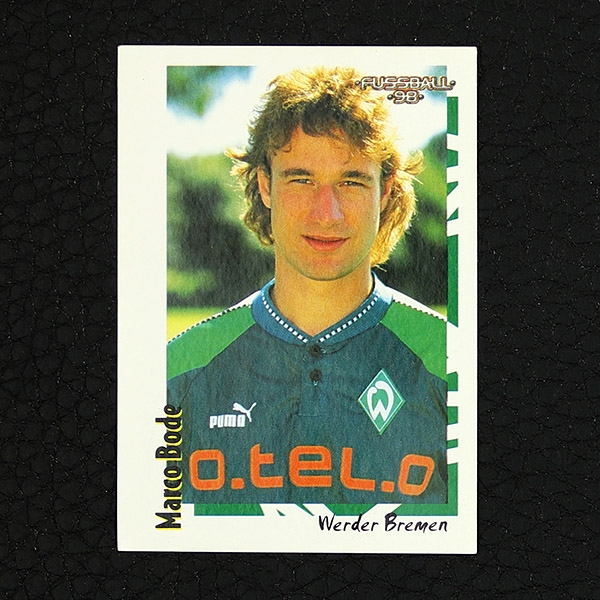 Marco Bode Panini Sticker Nr. 214 - Fußball 98