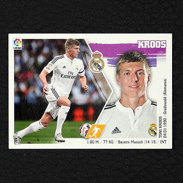 Kroos Panini Sticker No. 12 - Liga 2015-16 BBVA