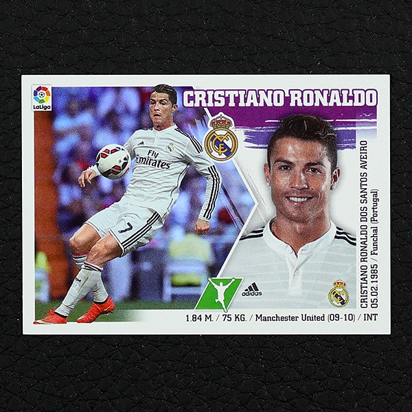 Christiano Ronaldo Panini Sticker Nr. 19 - Liga 2015-16 BBVA