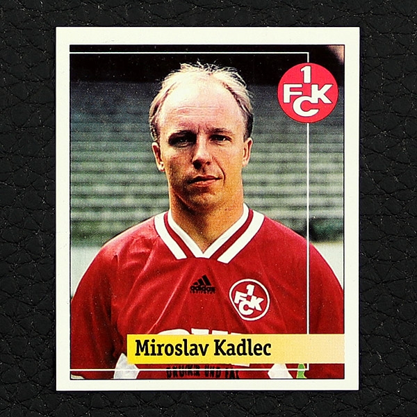 Miroslav Kadlec Panini Sticker No. 51 - Fußball Bundesliga 94/95