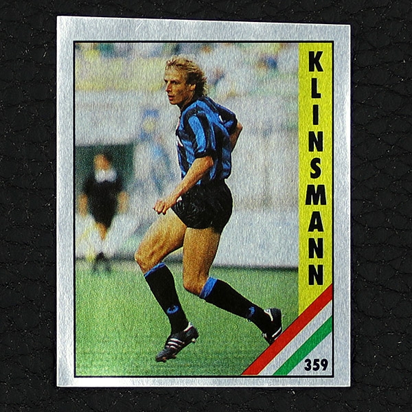 Klinsmann Vallardi Sticker Nr. 359 - Il Grande Calcio 91