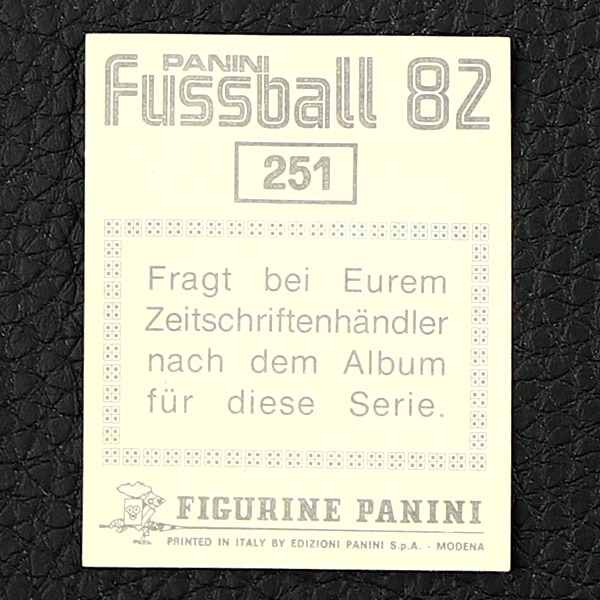 Bayer 04 Leverkusen Wappen Panini Sticker No. 251 - Fußball 82