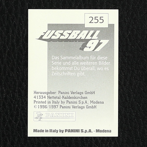 Krassimir Balakow Panini Sticker Nr. 255 - Fußball 97