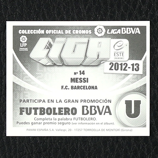 Liga 2012-13 stickers sachet Panini 