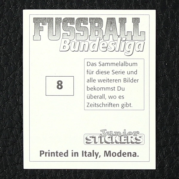 Mehmet Scholl Junior Stickers Sticker Nr. 8 - Fußball Bundesliga 94/95