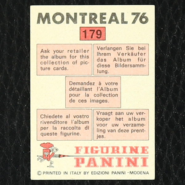 Vjatscheslav Lemeschev Panini Sticker Nr. 179 - Montreal 76 – Boxer