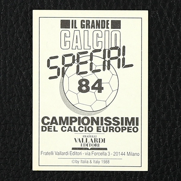 Rudi Völler Vallardi Sticker Nr. 84 - Il Grande Calcio Special