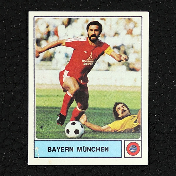 Gerd Müller Panini Sticker Nr. 260 - Fußball 79