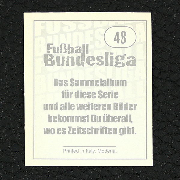 Matthias Sammer Panini Sticker Nr. 48 - Fußball 97-98 Endphase