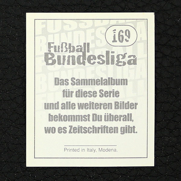 Thomas Strunz Panini Sticker No. 169 - Fußball 97-98 Endphase