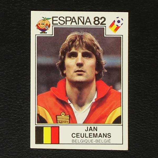 Espana 82 Nr. 215 Panini Sticker Jan Ceulemans