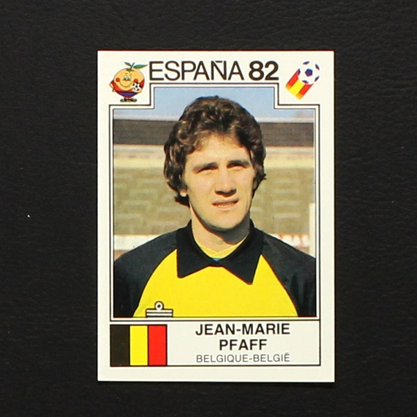 Espana 82 Nr. 202 Panini Sticker Jean-Marie Pfaff