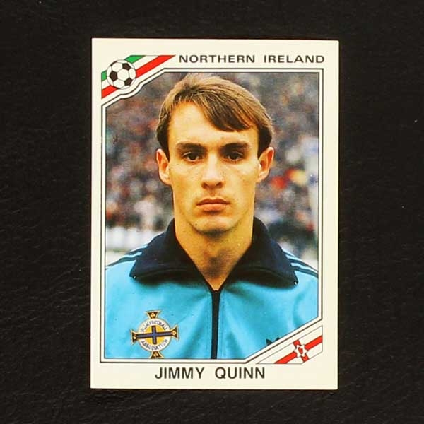 Mexico 86 Nr. 286 Panini Sticker Jimmy Quinn