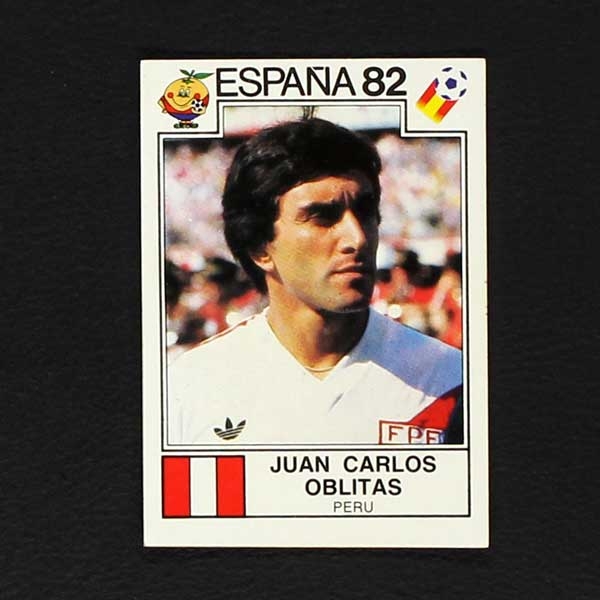 Espana 82 Nr. 088 Panini Sticker Joan Carlos Oblitas