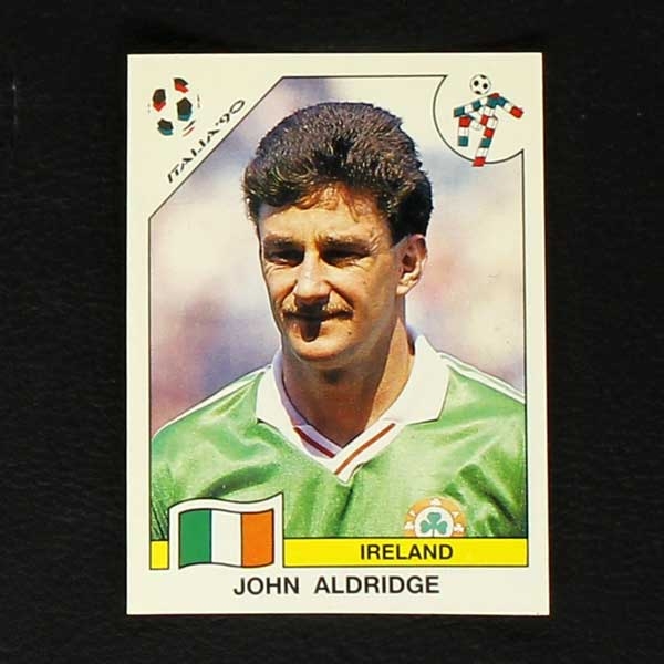 Italia 90 Nr. 436 Panini Sticker John Aldridge