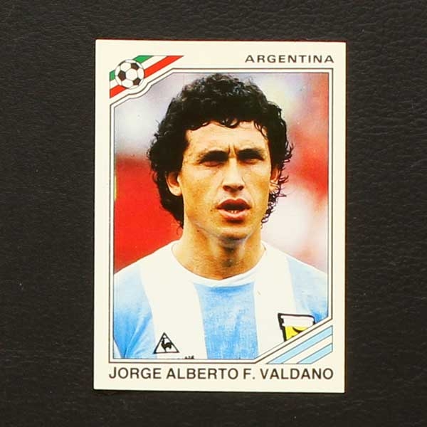 Mexico 86 Nr. 088 Panini Sticker Jorge Alberto F. Valdano