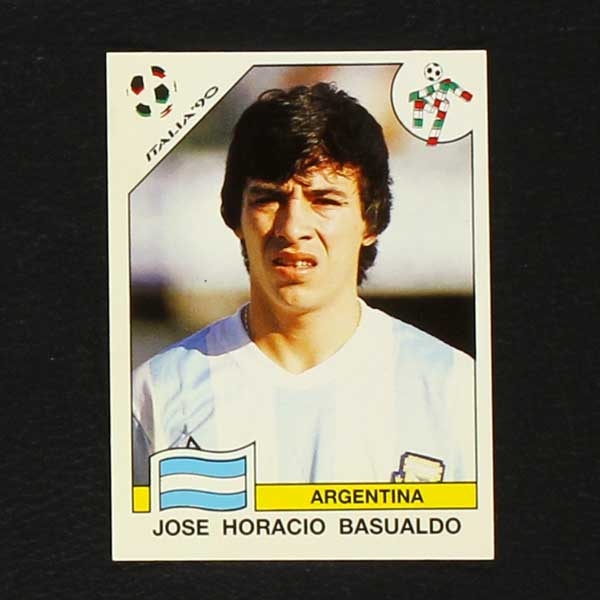 Italia 90 Nr. 126 Panini Sticker Jose Horacio Basualdo