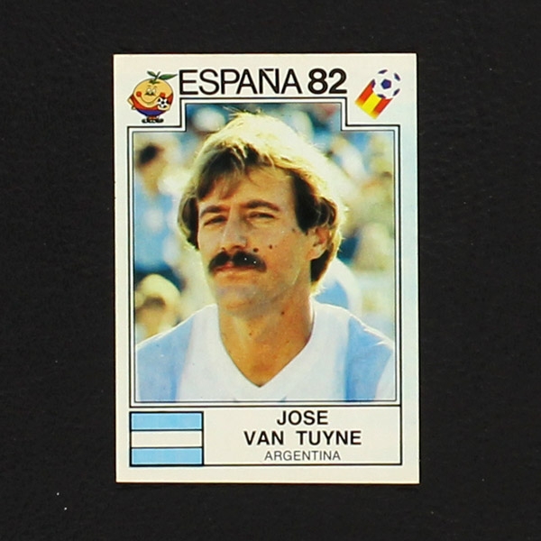 Espana 82 Nr. 169 Panini Sticker Jose Van Tuyne