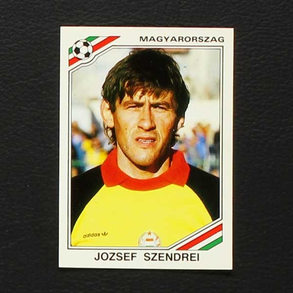 Mexico 86 Nr. 217 Panini Sticker Jozsef Szendrei