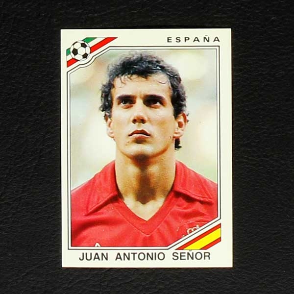 Mexico 86 Nr. 264 Panini Sticker Juan Antonio Senor